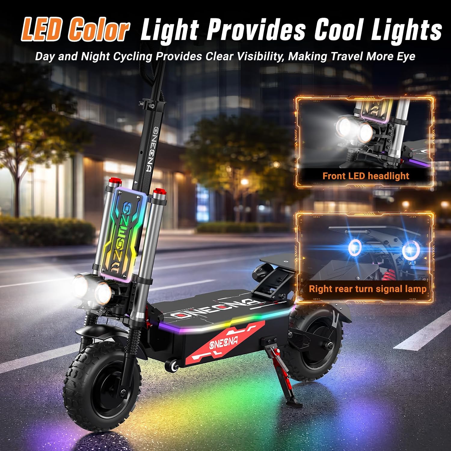 ONECNA GT8PRO 성인용 전기 스쿠터, 5600 - 60V 5600W Dual Motor Electric Scooter 리뷰 및 가격