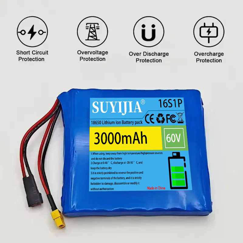 전동 스쿠터, 자동 바닥 접이식 모노사이클용 리튬 배터 - 60V 30Ah Electric Scooter Battery 리뷰 및 가격